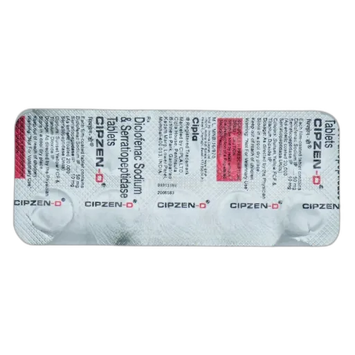 cipzen d tablet 10's